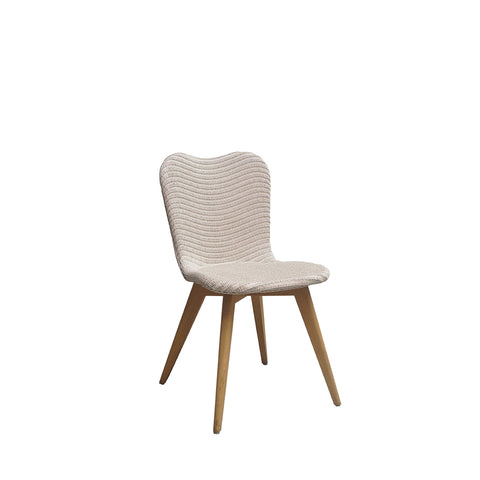 LILY SNOW WASH DINING CHAIR